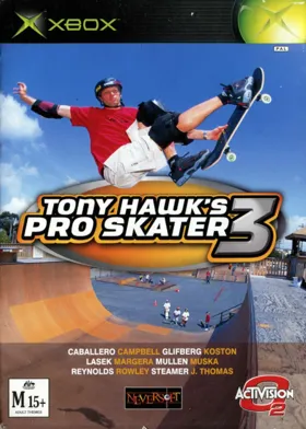 Tony Hawks Pro Skater 3 (USA) box cover front